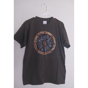 Vintage Witch Wicca Graphic T Shirt Medium USA made Unisex